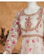 Zinnia  3 Pc Stitched Suit-Off White