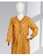 2 Piece Stitched Suit -Yellow