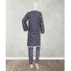 2 Piece Stitched Suit -Blue