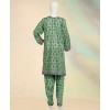 2 Piece Stitched Suite-Green