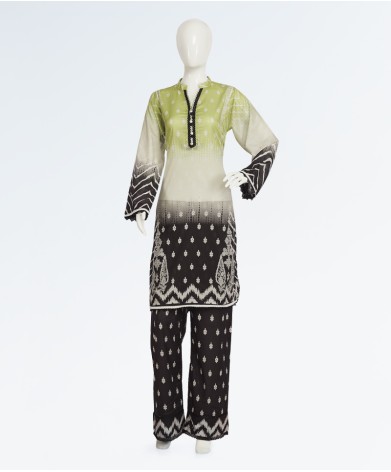 2 Piece Stitched Suit -Multi