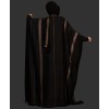 Bisht 4 Pc Set Abaya - Gold Flow