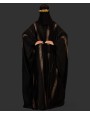 Bisht 4 Pc Set Abaya - Gold Flow