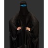 Bisht 4 Pc Set Abaya Sky In Mutli Stone