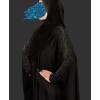 Bisht 4 Pc Set Abaya Sky In Mutli Stone