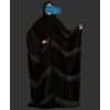 Bisht 4 Pc Set Abaya Sky In Mutli Stone