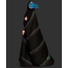 Bisht 4 Pc Set Abaya Sky In Mutli Stone