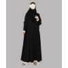 Abaya 4 Pc Set - Black