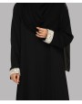 Abaya 3 Pc Set - Black