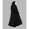 Abaya 4 Pc Set - Black