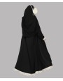 Abaya 3 Pc Set - Black