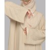 Abaya 4 Pc Set - Cream