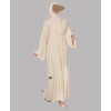 Abaya 4 Pc Set - Cream