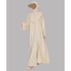Abaya 4 Pc Set - Cream
