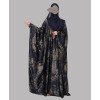 Abaya 4 Pc Set - Foiled Blue