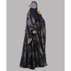Abaya 4 Pc Set - Foiled Blue