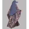 Abaya 3 Pc Set - Indigo
