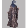 Abaya 3 Pc Set - Indigo
