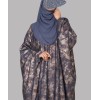 Abaya 3 Pc Set - Indigo