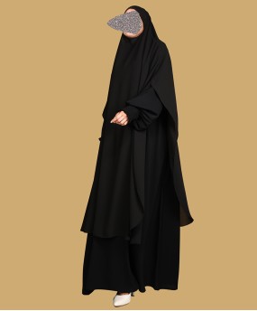 Khimar Abaya - Black