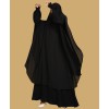 Khimar Abaya - Black