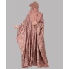 Abaya 3 Pc Set - Pink