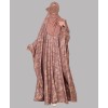 Abaya 3 Pc Set - Pink