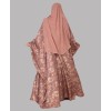 Abaya 3 Pc Set - Pink