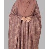 Abaya 3 Pc Set - Pink