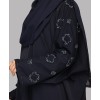 Abaya 3 Pc Set - Navy Blue