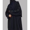 Abaya 3 Pc Set - Navy Blue