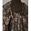 Abaya 3 Pc Set - Olive