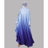 Abaya 3 Pc Set - Violet
