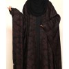 Leaf Abaya - Berry