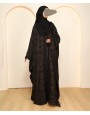 Leaf Abaya - Rust Bronze