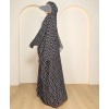 Monochrome 3 Pc Set Abaya 