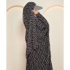 Monochrome 3 Pc Set Abaya 