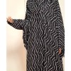 Monochrome 3 Pc Set Abaya 