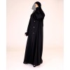 Abaya 3 Pc Set - Black