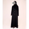 Abaya 3 Pc Set - Black