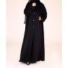 Abaya 3 Pc Set - Black