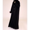 Abaya 3 Pc Set - Black