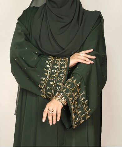 Noor Coll. Hajj Abaya -Green