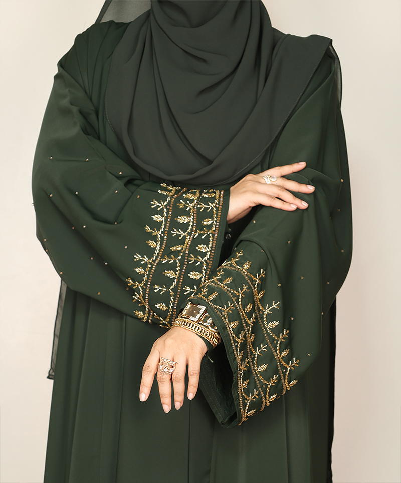 Noor Coll. Hajj Abaya -Green