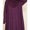 Abaya 3 Pc Set - Plum