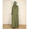 Abaya 3 Pc Set - Pear