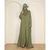 Abaya 3 Pc Set - Pear