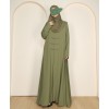 Abaya 3 Pc Set - Pear