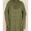 Abaya 3 Pc Set - Pear