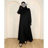 Abaya 3 Pc Set - Black